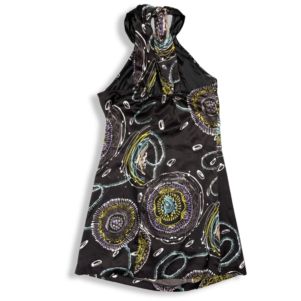 Lavand - Blouse noire motif, photo 3