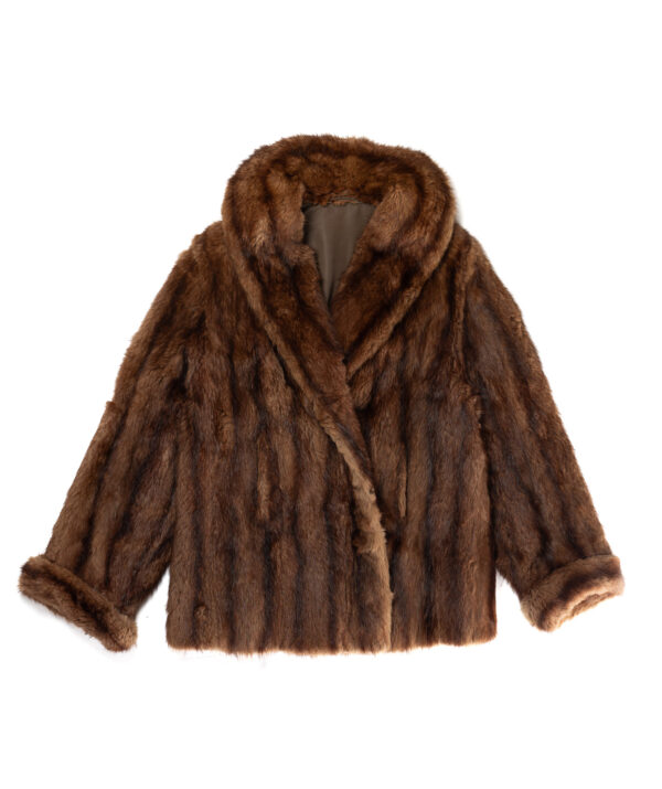 Veste en fourrure de renard